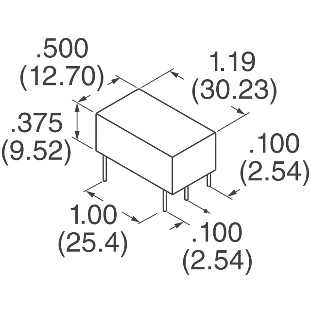 7102-12-1000 Coto Technology  Reed Relays